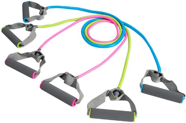 LiveUp Toning Tube –  Adjustable Resistance Band Set for Full-Body Training