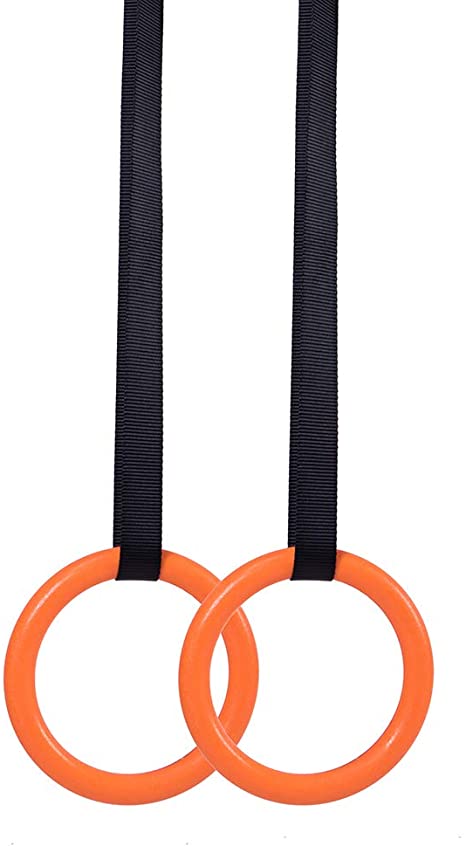 LiveUp Gymnastic Rings – Adjustable Strength Training Rings for Home & Gym